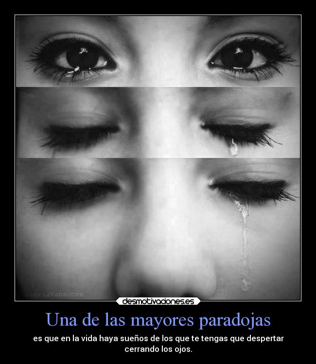 Una de las mayores paradojas -