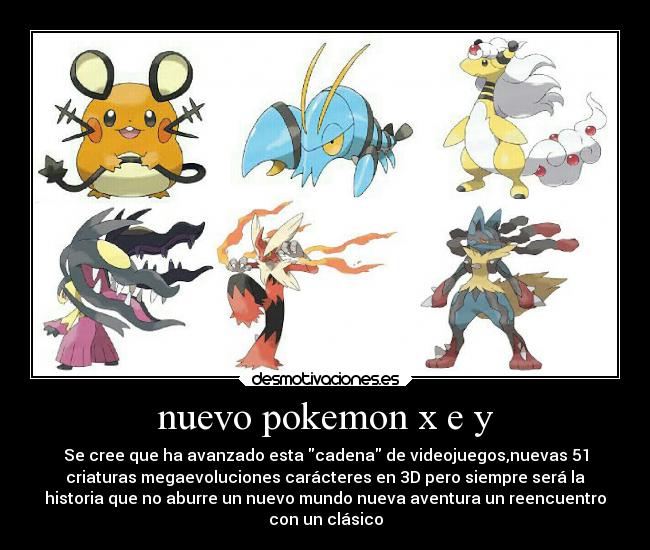 nuevo pokemon x e y -