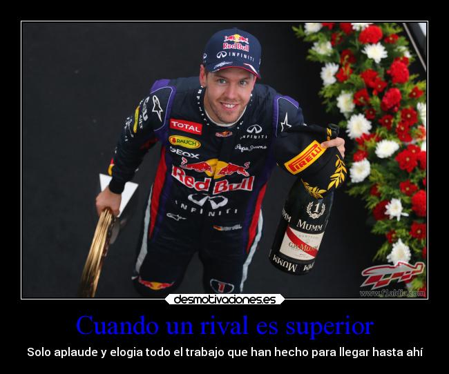 carteles sebastian vettel red bull desmotivaciones