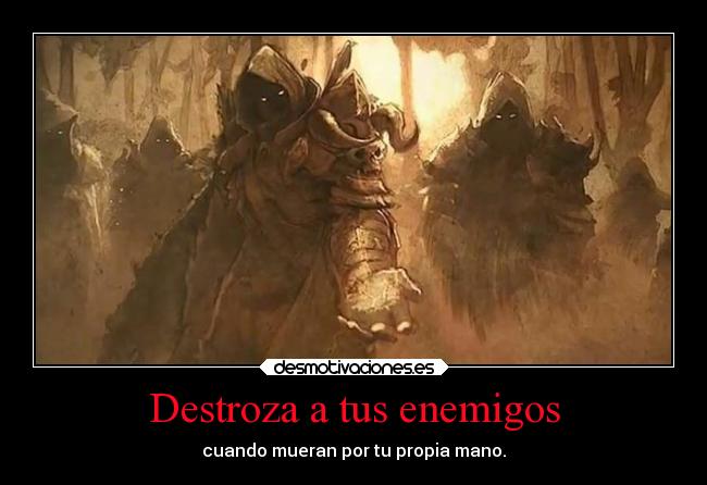 Destroza a tus enemigos -