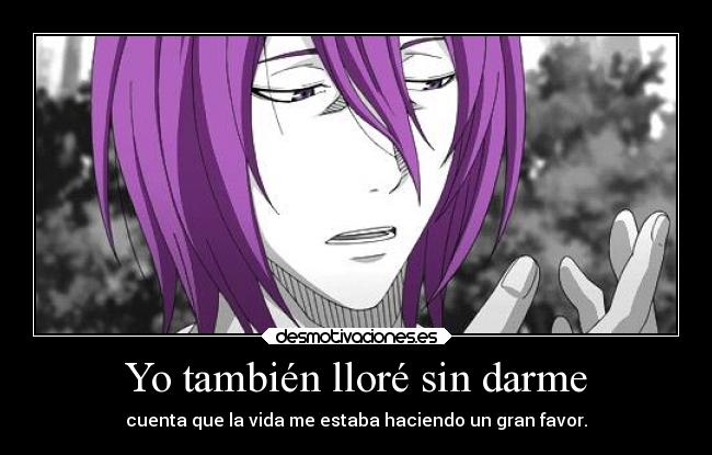 carteles murasakibara atsushi kuroko basket anime manga tumlr nyanperona basuke vida llorar lagrimas desmotivaciones