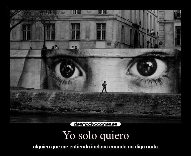 Yo solo quiero - 