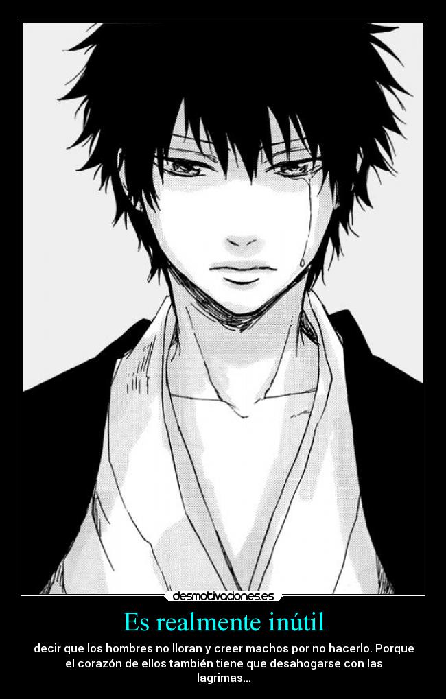 carteles anime debilidad desmotivaciones ignorancia madurar tristeza vida hibari katekyo kyoya hitman reborn desmotivaciones