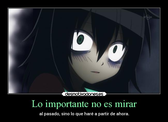 Lo importante no es mirar -