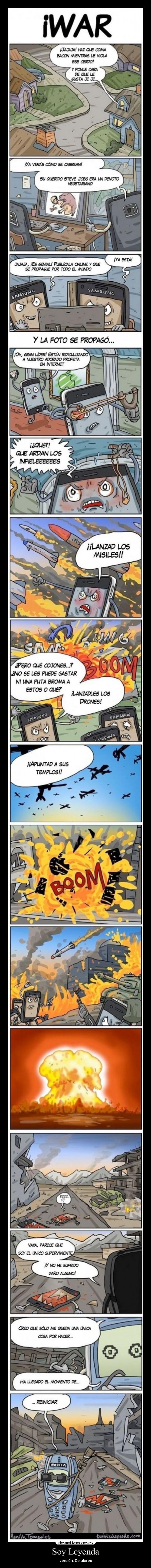 Soy Leyenda - versión: Celulares