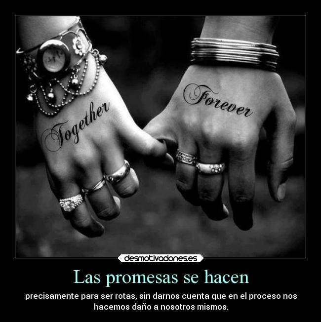 Las promesas se hacen - 