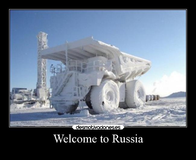 Welcome to Russia -