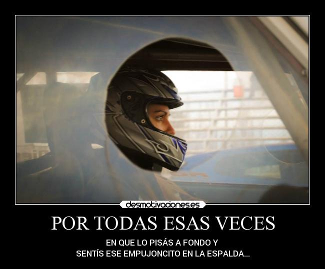 carteles mujeres fierreras automovilismo desmotivaciones