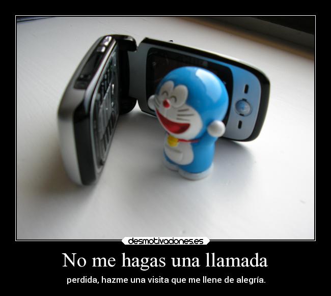 No me hagas una llamada - 