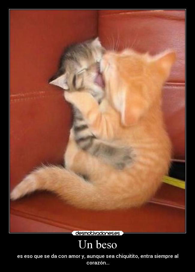 Un beso -