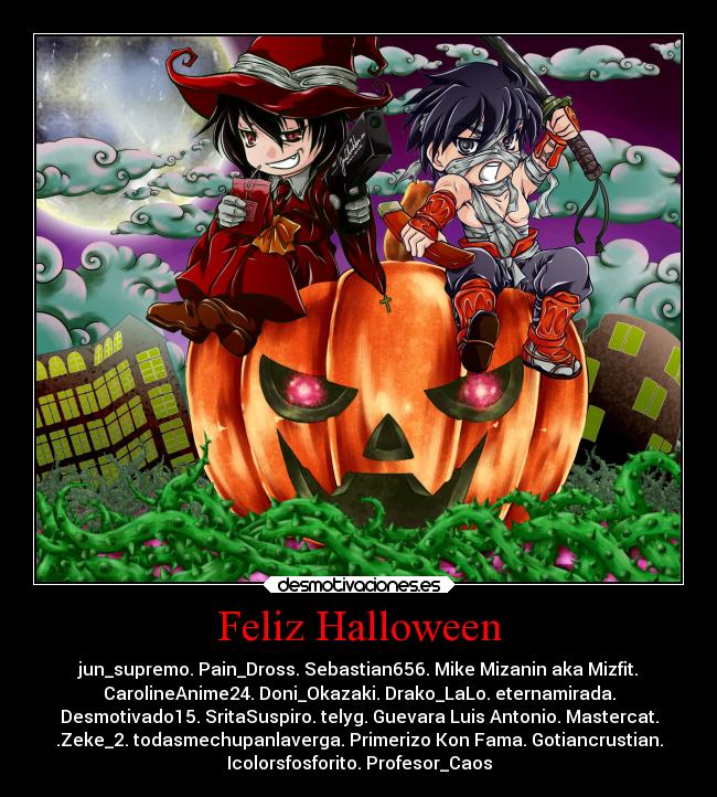 carteles hellsing drifters alucardo shimazu toyohisa halloween desmotivaciones