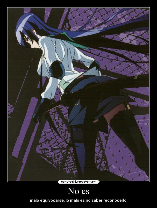 carteles anime saeko busujima highschool the dead desmotivaciones