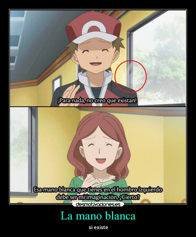 La mano blanca - si existe