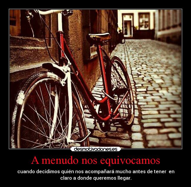 A menudo nos equivocamos - 