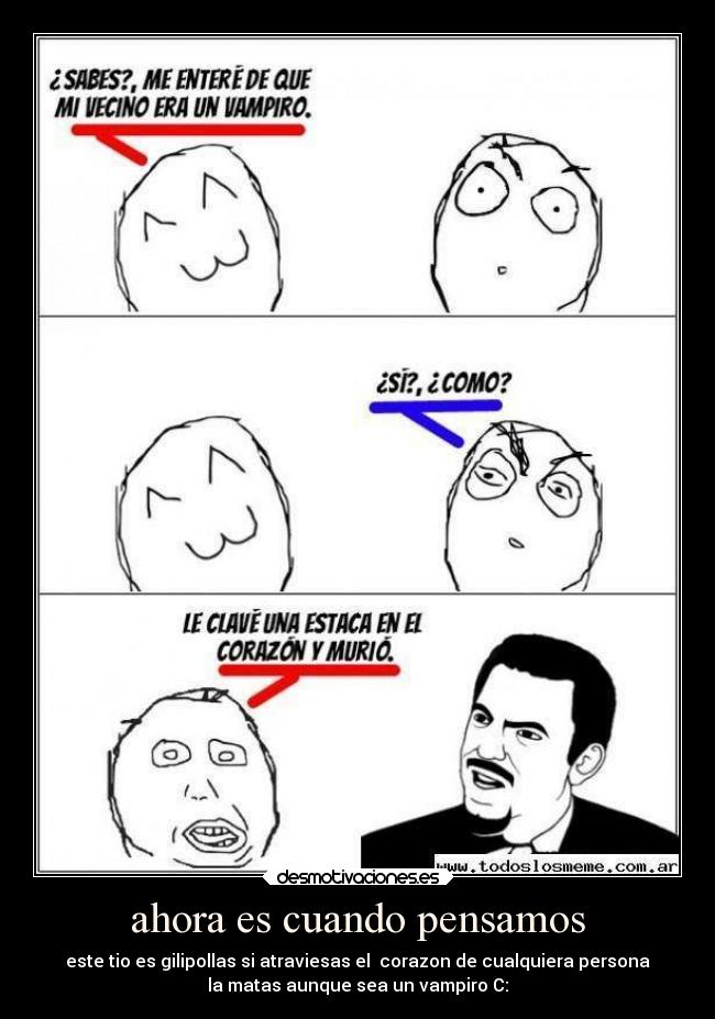 ahora es cuando pensamos - 