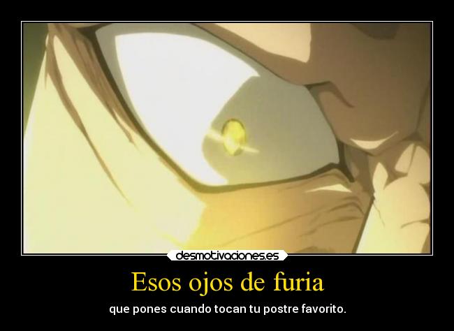 carteles anime enemigo enfados toquen torta kenpachi zaraki bleach clandesplazado desmotivaciones