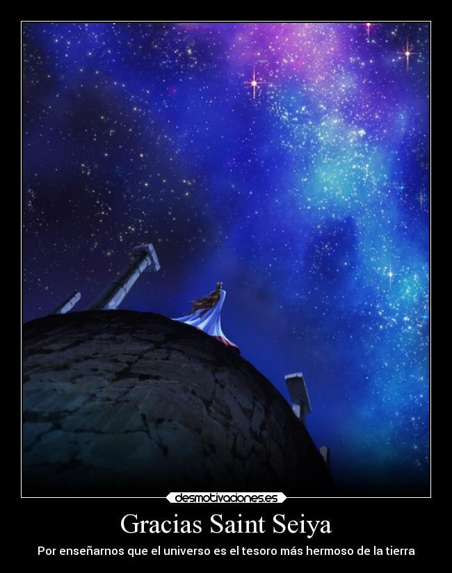 Gracias Saint Seiya -