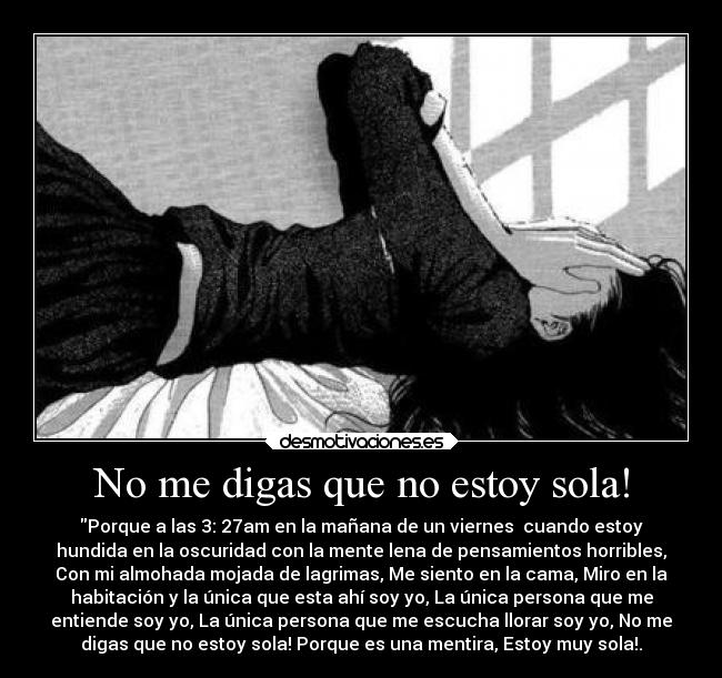 No me digas que no estoy sola! - 
