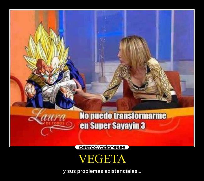 VEGETA - y sus problemas existenciales...