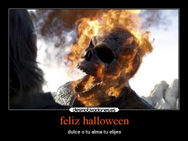 feliz halloween - dulce o tu alma tu elijes
