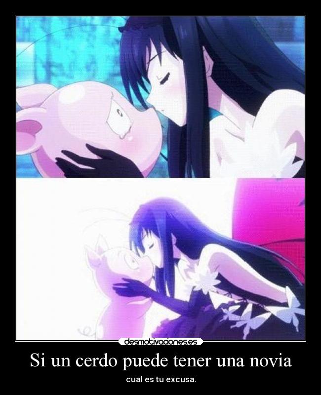 Si un cerdo puede tener una novia -