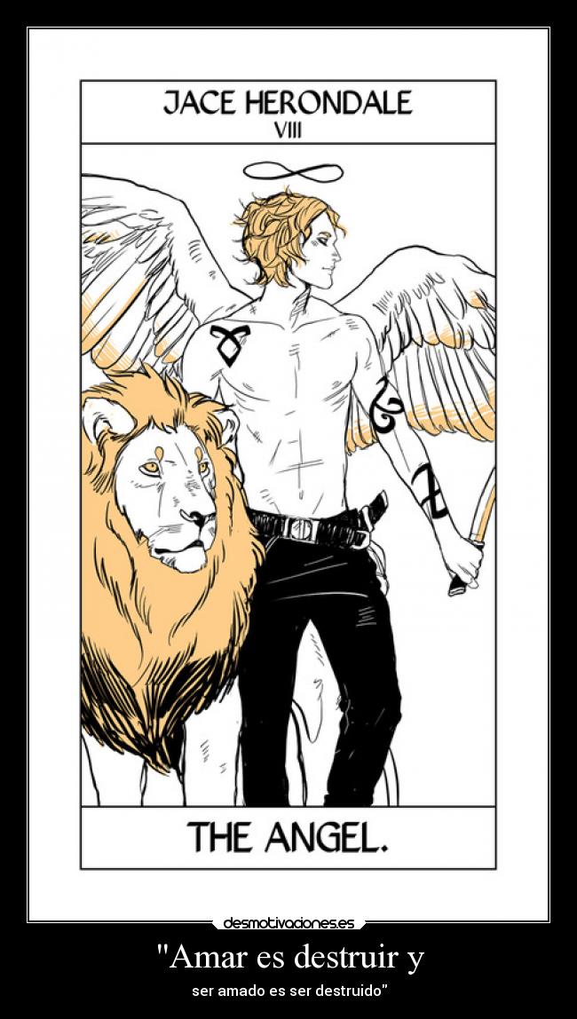 Amar es destruir y - ser amado es ser destruido