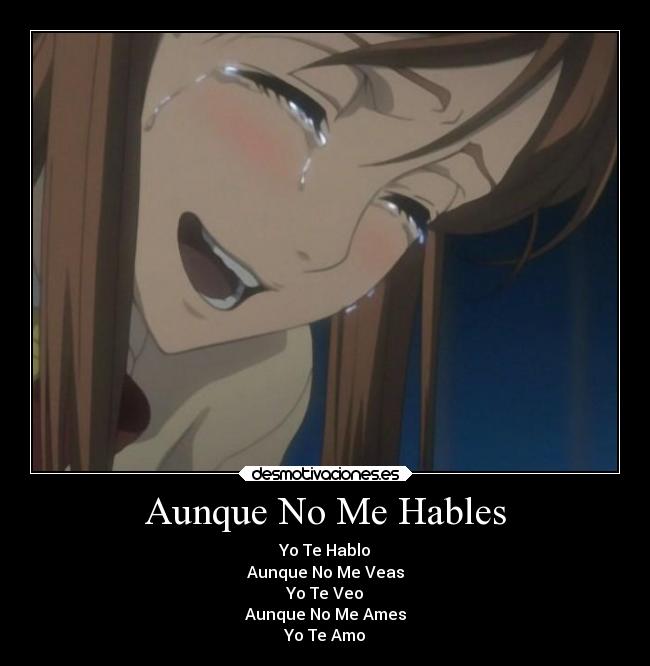 Aunque No Me Hables -