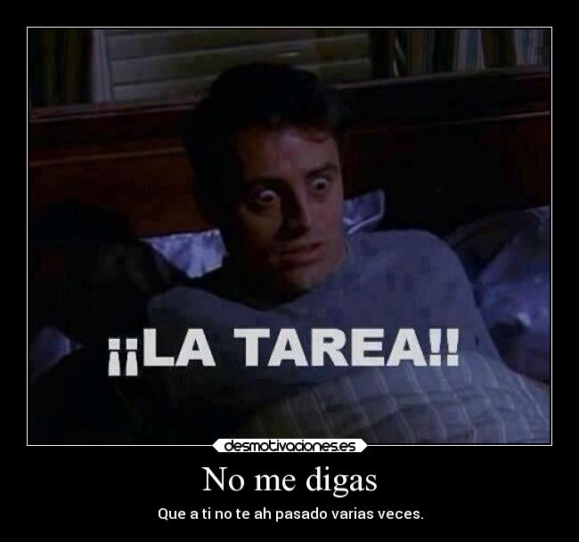 No me digas - 
