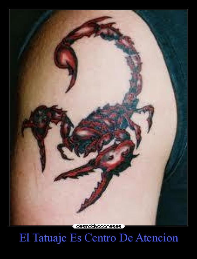 El Tatuaje Es Centro De Atencion -