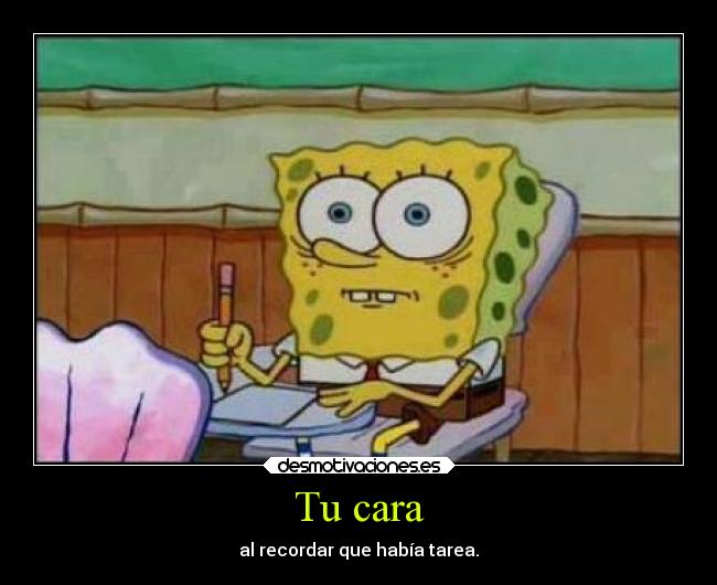 carteles tarea desmotivaciones