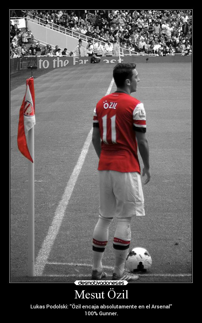 Mesut Özil - Lukas Podolski: Özil encaja absolutamente en el Arsenal
100% Gunner.