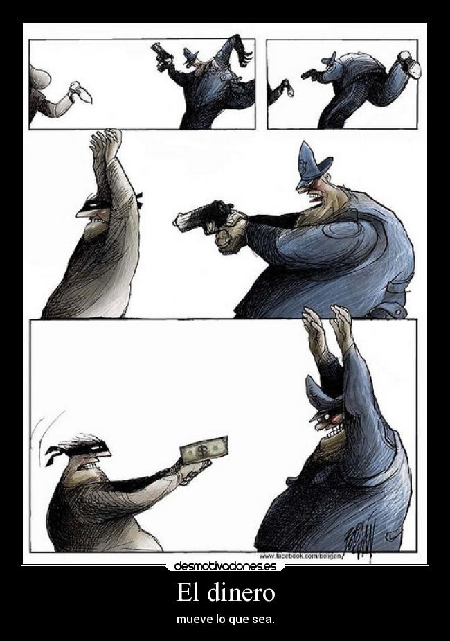 carteles dinero alegria dinero desmotivaciones