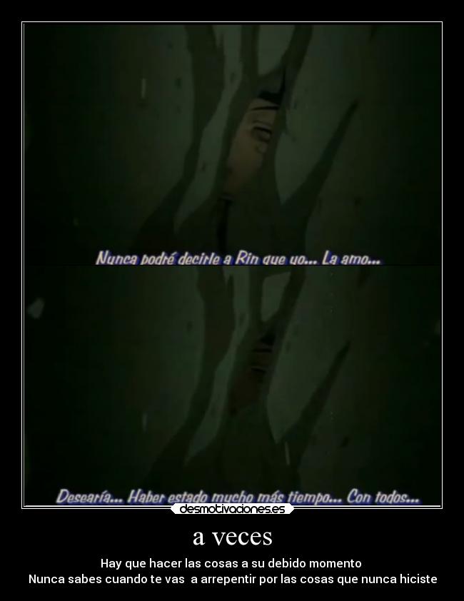 carteles anime desmotivaciones