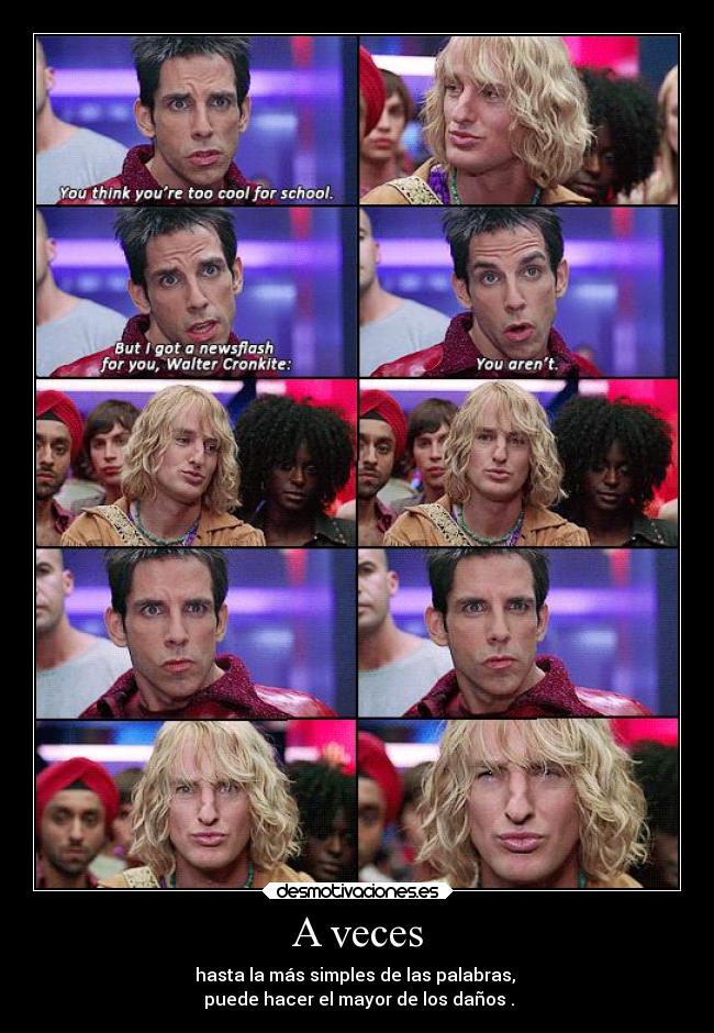 carteles 24fps tomaquetoma cientocincuentaytres zoolander desmotivaciones