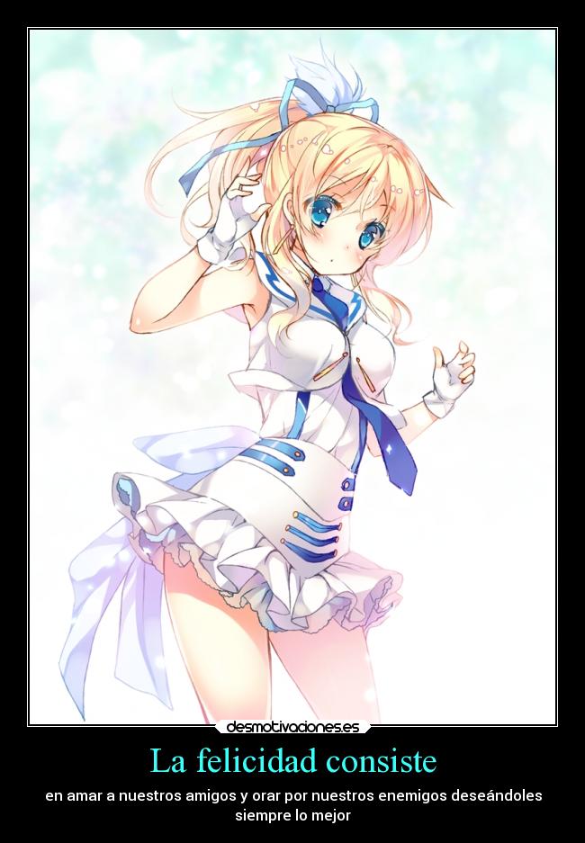 La felicidad consiste - 