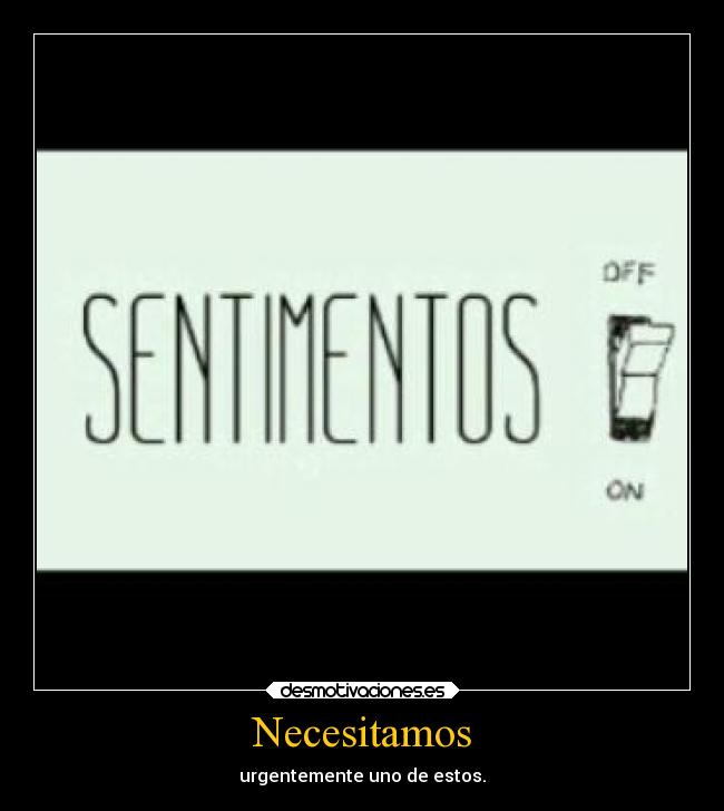 Necesitamos - 