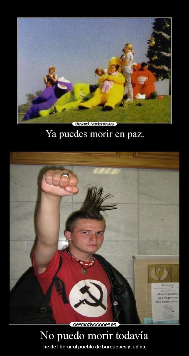 No puedo morir todavía -