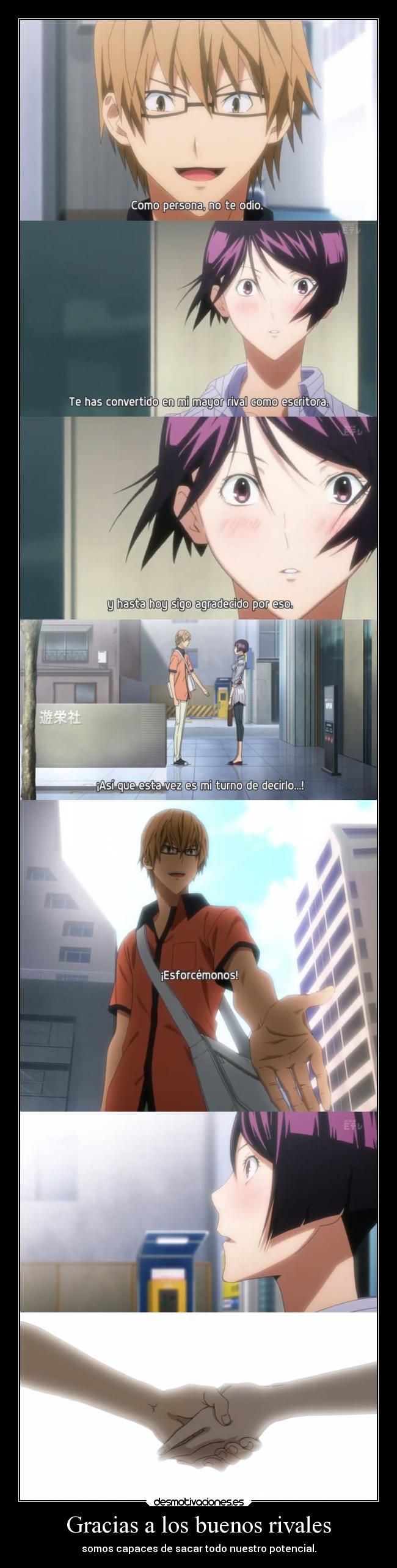 Gracias a los buenos rivales -