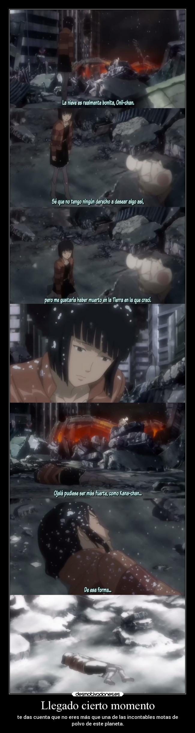 Llegado cierto momento - 