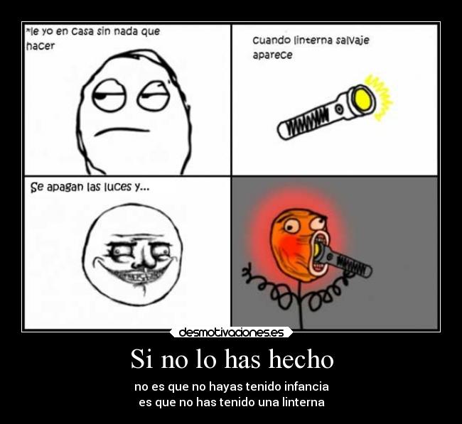 Si no lo has hecho - 