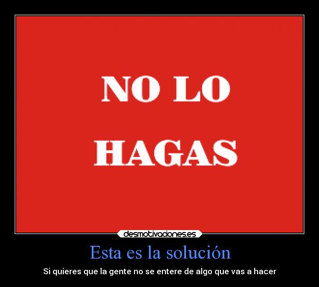 Esta es la solución -