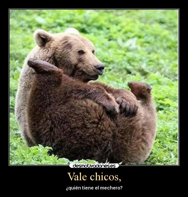 Vale chicos, - 