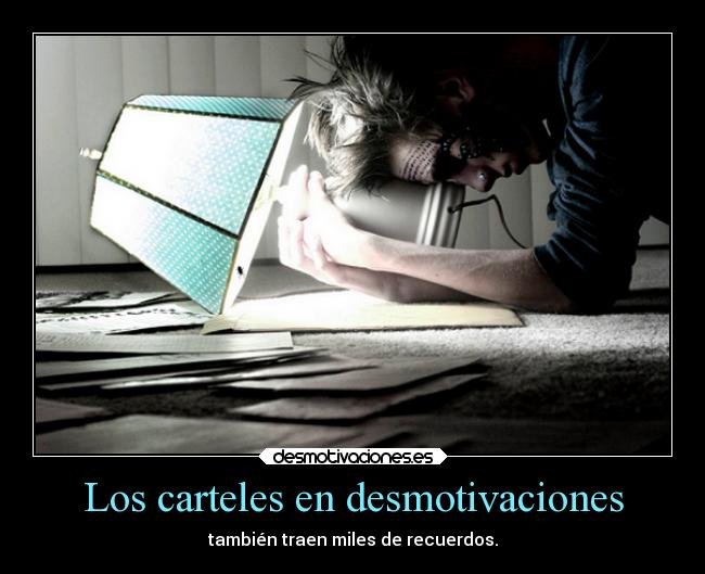 Los carteles en desmotivaciones - 