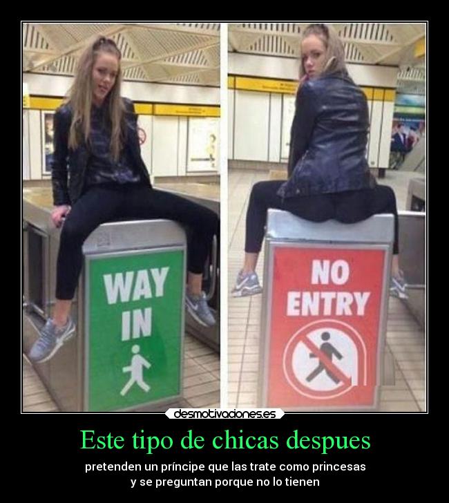 Este tipo de chicas despues -