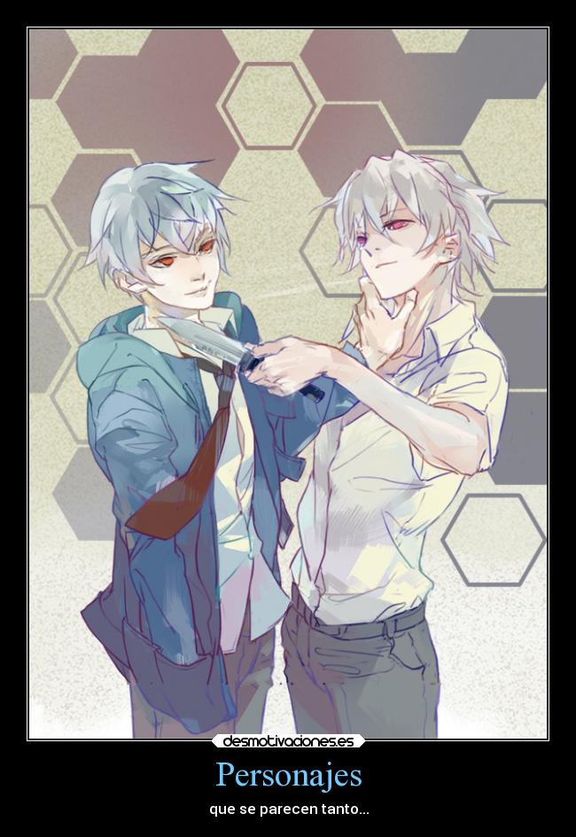 Personajes - que se parecen tanto...