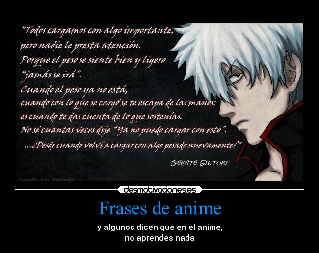 Frases de anime -