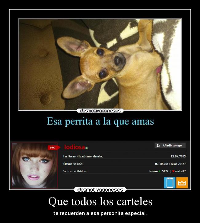 Que todos los carteles - 