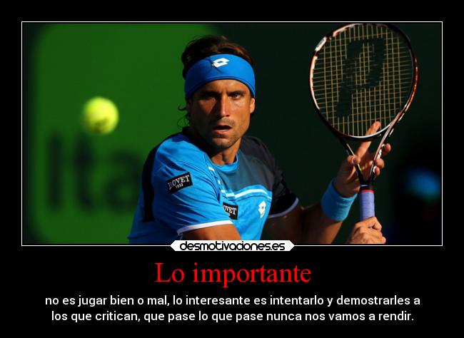 Lo importante -