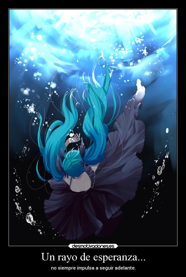 Un rayo de esperanza... - 