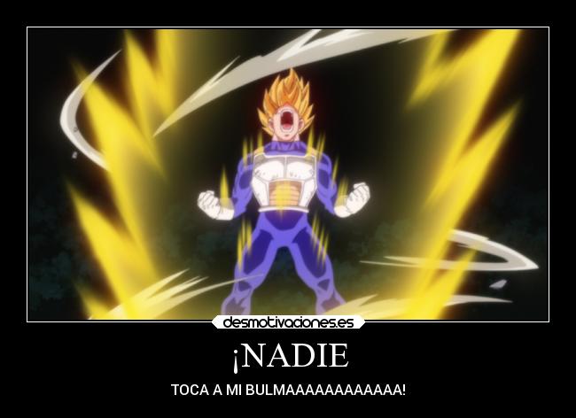 ¡NADIE - TOCA A MI BULMAAAAAAAAAAAA!